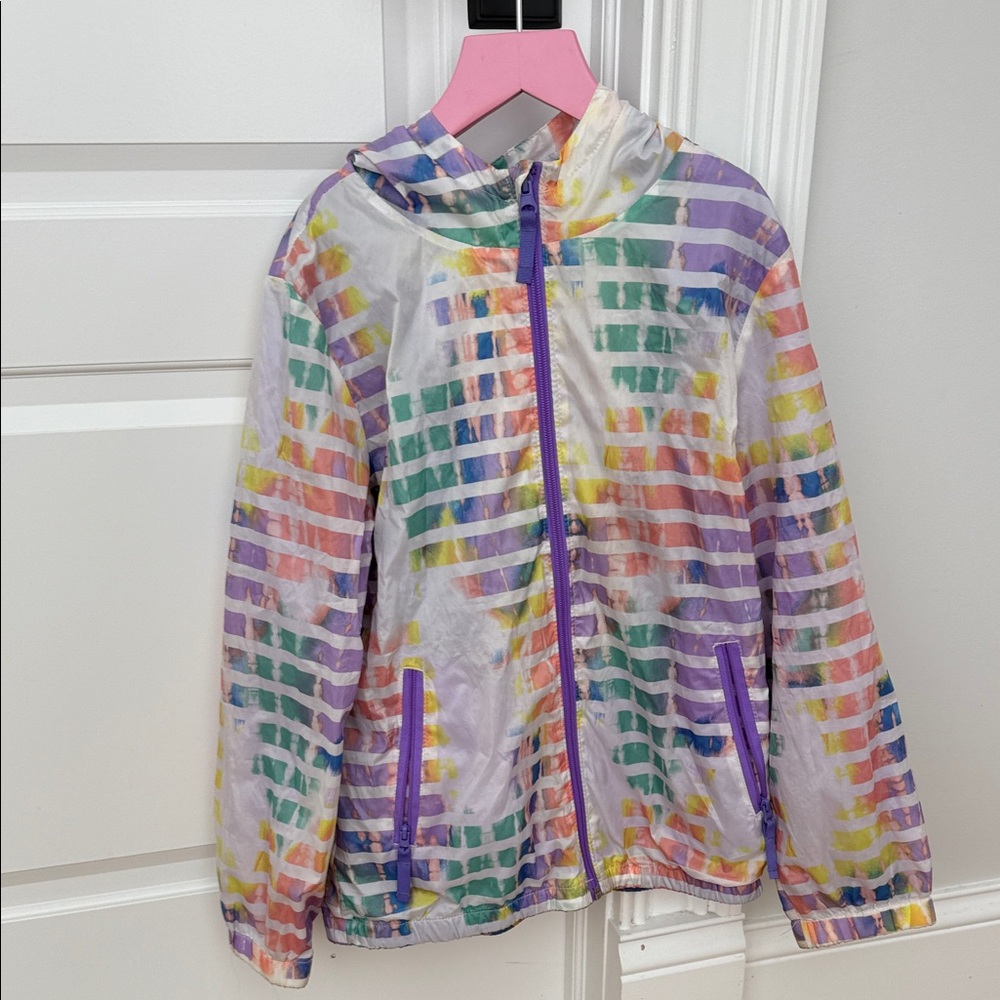 Cat & Jack Purple Jacket with Multicolor Accents